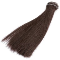 VLASOVÁ parochňa BÁBIKA hračky 20 cm tmavohnedá VLASOVÁ parochňa BÁBIKA hračky 20 cm tmavohnedá