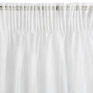 ESEL BIELA ETAMINOVÁ ZÁCLONA 400x250cm NA PÁSKE ESEL BIELA ETAMINOVÁ ZÁCLONA 400x250cm NA PÁSKE