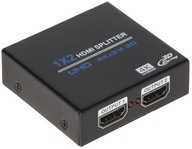 1 až 2 HDMI rozbočovač HDMI-SP-1/2KF 1 až 2 HDMI rozbočovač HDMI-SP-1/2KF