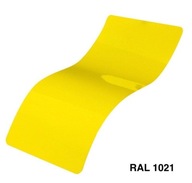 Polyesterová prášková farba RAL 1021, hladký lesk