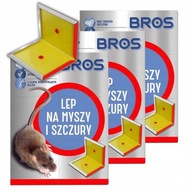 BROS lepidlo na myši a potkany, 3-bal BROS lepidlo na myši a potkany, 3-bal
