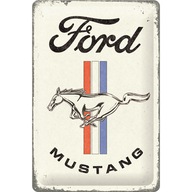 Plaketa darčekový plagát 20x30 kôň Ford Mustang