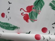 Dizajnový baliaci papier Flamingos 140 listov - 18gm/2