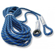 Vodorovné kotviace lano 2,5 m, modrý polyamid Irudek