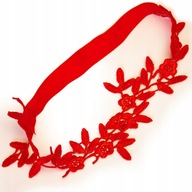RED GARTER plesové podväzky RUČNE VYROBENÉ RED GARTER plesové podväzky RUČNE VYROBENÉ