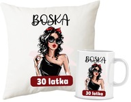 Vankúš + hrnček darček 30. NARODENINY PRE ŽENU Vankúš + hrnček darček 30. NARODENINY PRE ŽENU