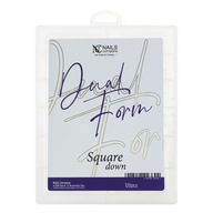Nails Company Dual Form Extensions - Square Down 120 ks