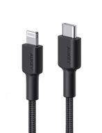 Aukey CB-CL03 USB-C -Rýchly kábel Lightning MFI Aukey CB-CL03 USB-C -Rýchly kábel Lightning MFI