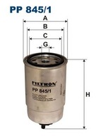Palivový filter Filtron PP 845/1 FIAT DUCATO