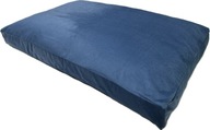 Zamatový pelech s vankúšom pre psíka 50x60 Blue Manila Zamatový pelech s vankúšom pre psíka 50x60 Blue Manila