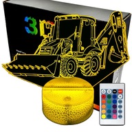 JCB 3D LAMP LED nočná lampa do bagra JCB 3D LAMP LED nočná lampa do bagra