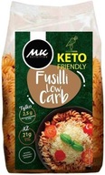 KETO Fusilli Nízkosacharidové cestoviny Świderki MK vegánske KETO Fusilli Nízkosacharidové cestoviny Świderki MK vegánske