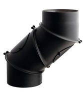 Nastaviteľné 4-segmentové koleno výfuku, priemer 250 mm Nastaviteľné 4-segmentové koleno výfuku, priemer 250 mm