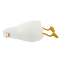 LED nočná lampa Ležiaci kačica FNL-01 White Silicone LED nočná lampa Ležiaci kačica FNL-01 White Silicone