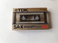 TDK SA-X 60 1985 Japonsko. NOVINKA 1 ks TDK SA-X 60 1985 Japonsko. NOVINKA 1 ks