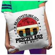 Vtipný vankúš Pohľadný včelár Vtipný vankúš Pohľadný včelár