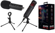 KRUGER MATZ WARRIOR PRO USB LED HERNÝ MIKROFÓN KRUGER MATZ WARRIOR PRO USB LED HERNÝ MIKROFÓN