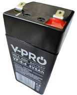 VPRO 4V 5Ah ťažká gélová batéria pre registračnú pokladnicu s váhou