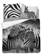 HOLLAND COLLECTION NATURA bavlnené obliečky 160 x 200 cm ZEBRA súprava obliečok HOLLAND COLLECTION NATURA bavlnené obliečky 160 x 200 cm ZEBRA súprava obliečok