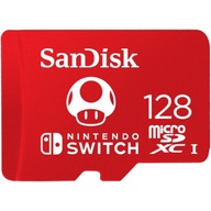 Pamäťová karta SanDisk 128 GB 100 MB Nintendo Switch