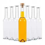 10x 350 ml sklenené fľaše Fenice na tinktúry olivového oleja