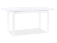Stôl DIEGO II 105(140)x65 biely matný rozťahovací stôl