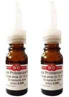 2x CHLORID ZLATÝ 0,18g Au Testing Liquid 10ml