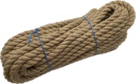Ozdobné plachtárske točené jutové lano 18mm 25m Ozdobné plachtárske točené jutové lano 18mm 25m