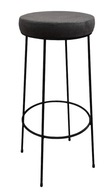 Barová stolička 75cm grafitová kovová loft 1P