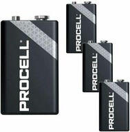 4x Batéria 6LF22 DURACELL PROCELL CONS 9V Alkal 4x Batéria 6LF22 DURACELL PROCELL CONS 9V Alkal