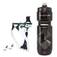 Fľaša na vodu M-Wave + držiak na bicykel Romet Kross Merida Fľaša na vodu M-Wave + držiak na bicykel Romet Kross Merida