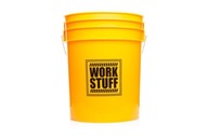 Príslušenstvo na umývanie auta Work Stuff Yellow Bucket 20L Wash bucket