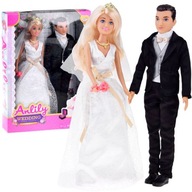 Anlily krásna nevesta a ženích Bábiky svadobné svadobné novomanželia ZA4307 Anlily krásna nevesta a ženích Bábiky svadobné svadobné novomanželia ZA4307