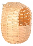 Bambusové hniezdo pre vtáčiky škrečkov 12 cm Bambusové hniezdo pre vtáčiky škrečkov 12 cm