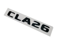 Znak pre Mercedes CLA 26 Black Glossy Znak pre Mercedes CLA 26 Black Glossy