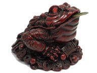 Trojnohá žaba s mincou vzor 6 - Feng Shui