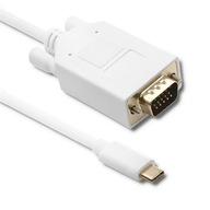 Qoltec kábel USB 3.1 typ C samec/VGA samec | PLNÝ Qoltec kábel USB 3.1 typ C samec/VGA samec | PLNÝ