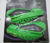 Chrániče rúk X-ATV, zelené, so súpravou