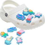 CROCS JIBBITZ TOPÁNKY SÚPRAVA 5 PEPPA PRASIATKOV ZDOBENIE ŠPÍNKOV CROCS JIBBITZ TOPÁNKY SÚPRAVA 5 PEPPA PRASIATKOV ZDOBENIE ŠPÍNKOV