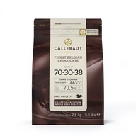 Tmavá horká čokoláda Strong 70% Callebaut 2,5 kg