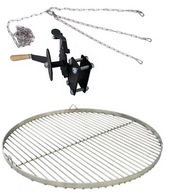 Grilovací rošt NEREZ 45cm NAVIJAČKA Grilovací rošt NEREZ 45cm NAVIJAČKA
