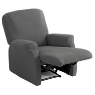 Elastický poťah na kreslo RELAX, TMAVO SIVÁ Elastický poťah na kreslo RELAX, TMAVO SIVÁ