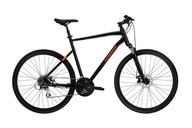 Crossový bicykel KROSS Evado 3.0 Black / Ora 2022 L / 21