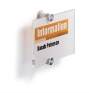 Doorplate 148 x 105 CrystalSign Durable Doorplate 148 x 105 CrystalSign Durable