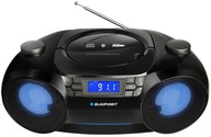 Rádio prehrávač Blaupunkt BB31LED čierne CD USB FM