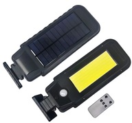 INDUKČNÁ SOLARNÁ LAMPA 210 LED COB SNÍMAČ POHYBU
