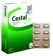 Tablety na odčervenie mačiek Cestal Cat 8 ks