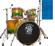 Dragon \ 's Drums Climb Blue - súprava bicích
