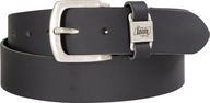 Louis Black kožený opasok Black 110 cm Louis Black kožený opasok Black 110 cm