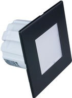 LED schodisková lampa 230V, hranatá, čierna YCB177B LED schodisková lampa 230V, hranatá, čierna YCB177B